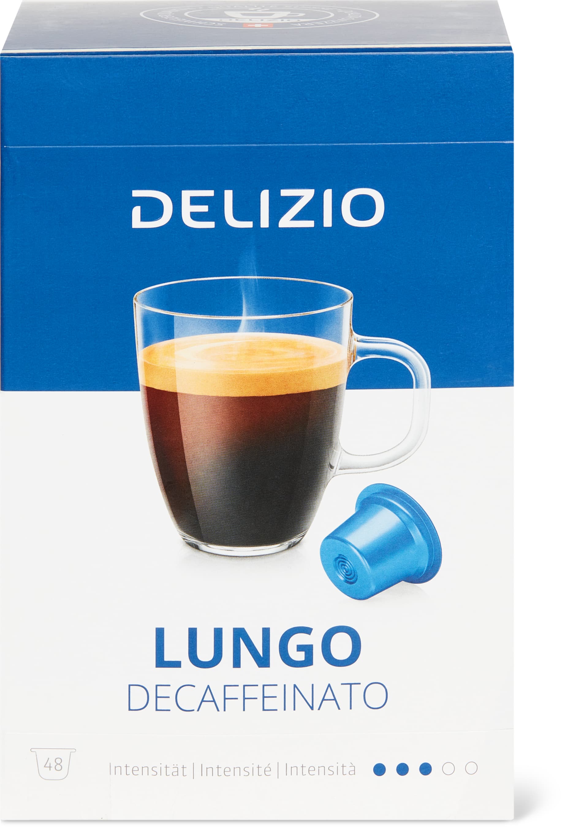 Capsules Lungo Decaffeinato